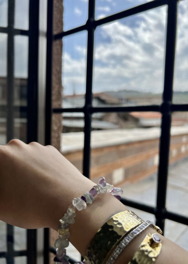 Florit Doğal Taş Bileklik - Görsel 4