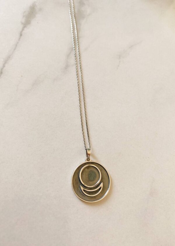 AllatRa gümüş kolye - Görsel 3