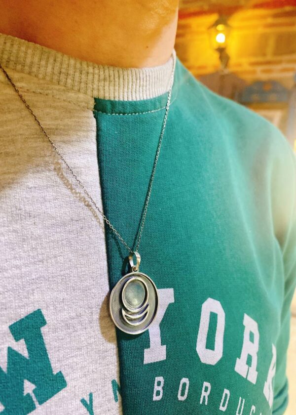 AllatRa gümüş kolye - Görsel 6